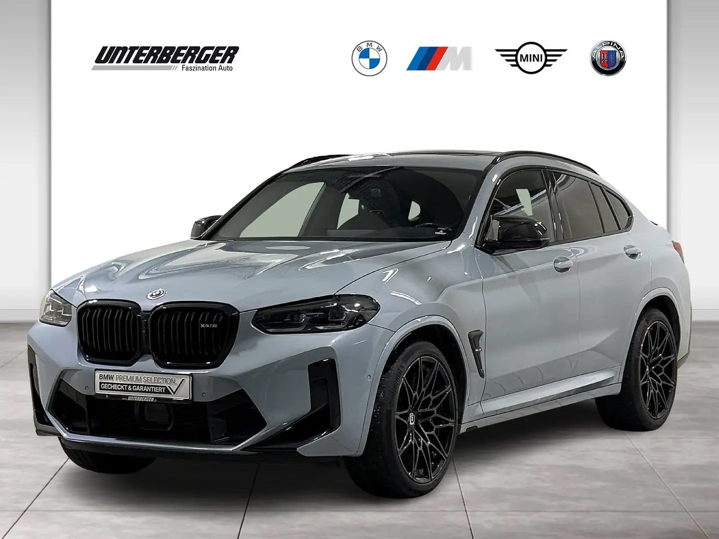 BMW X4 M Competition M Driver AHK ACC 360° HUD Pano Grau - 1