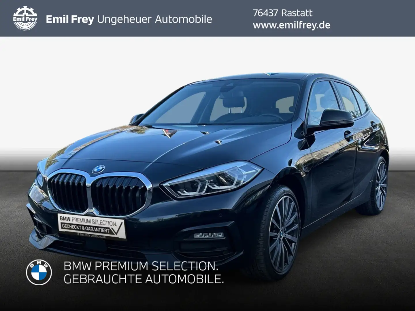 BMW 118 i Sport Line HiFi LED Schwarz - 1