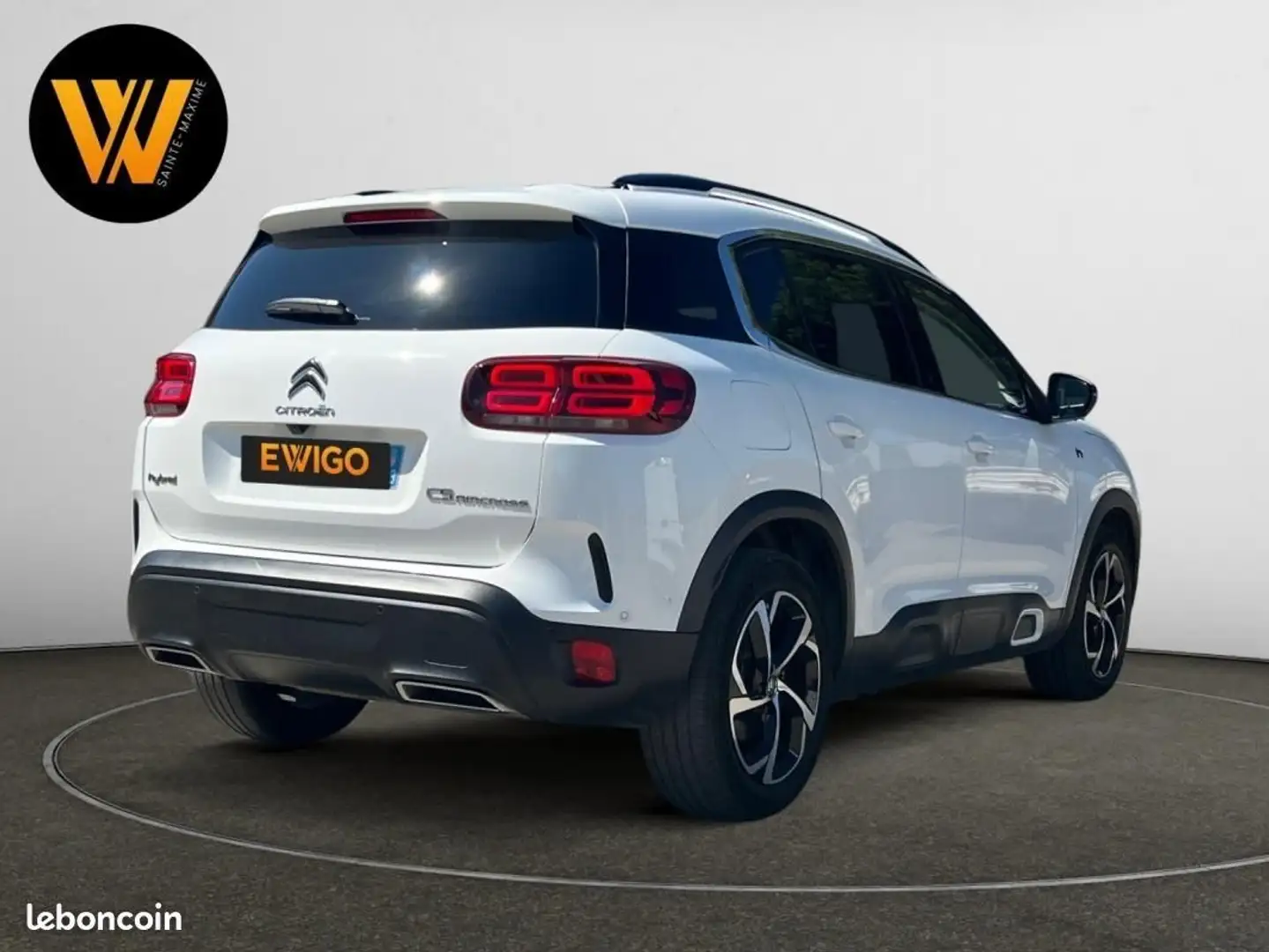 Citroen C5 Aircross Citroën 1.6 225CH HYBRID PHEV 13.2KWH SHI Blanc - 2