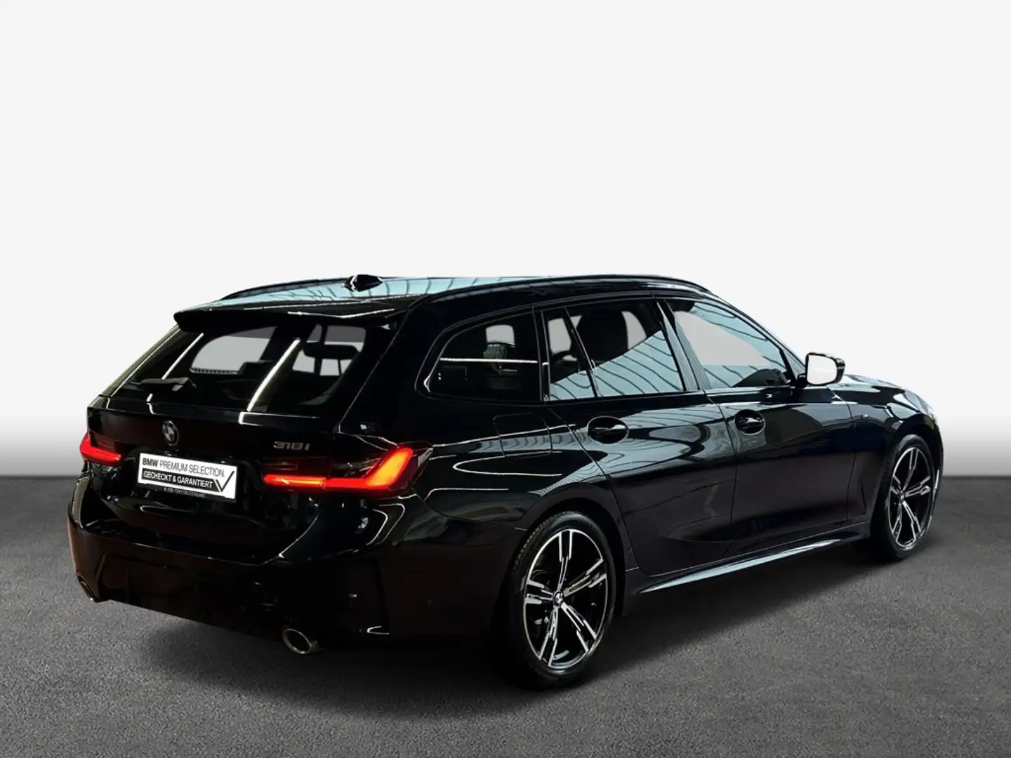 BMW 318 i Touring Aut. Schwarz - 2