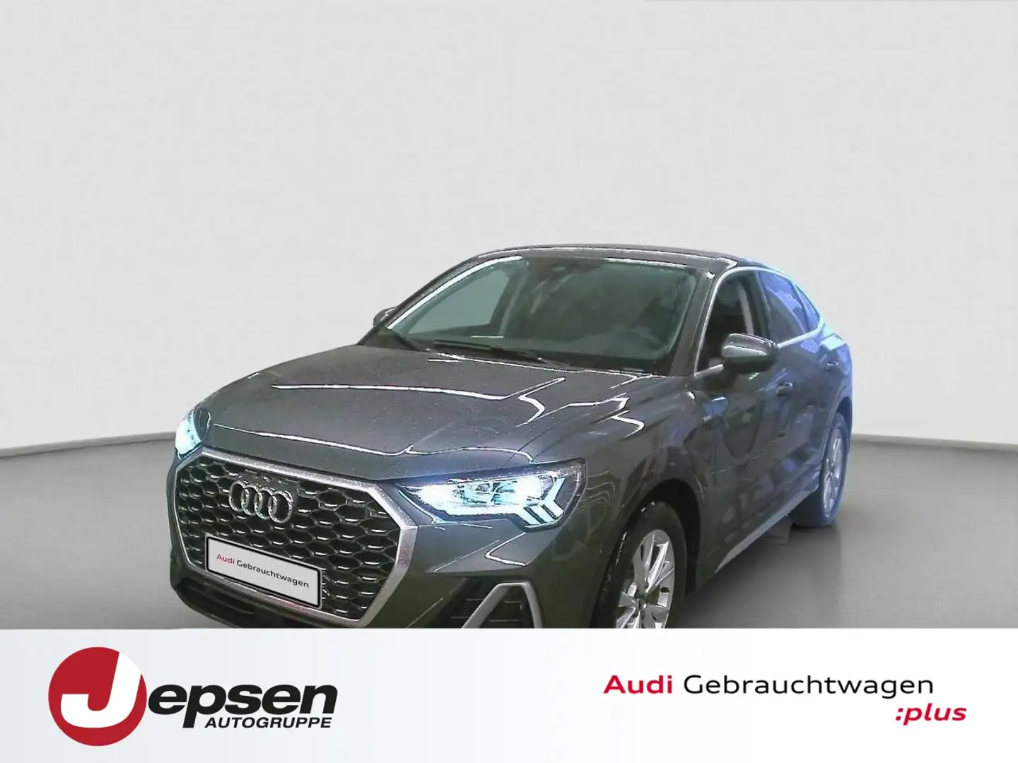 Audi Q3 Sportback S line 35 TDI S tr LED ACC AHK AUT Grau - 1