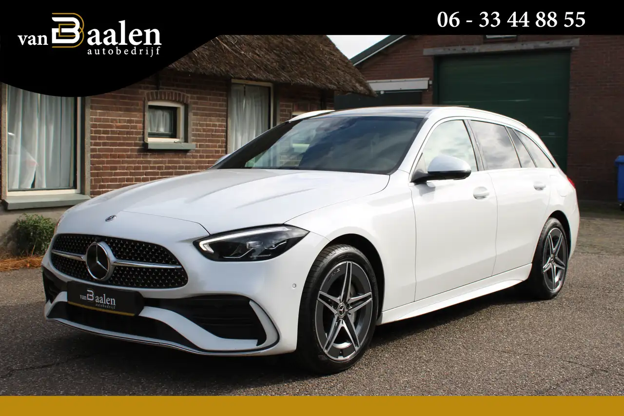 Mercedes-Benz C 300 Estate e AMG Line SOh 94.5% PANO MASSAGE LEER VOLL — photo 1 of 30
