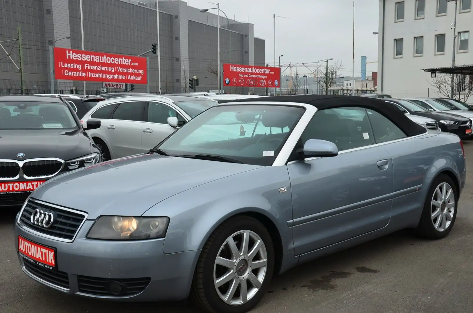 Audi A4 Cabrio 2.5TDI*Autom.*Sport*S-line*PDC Silber - 1