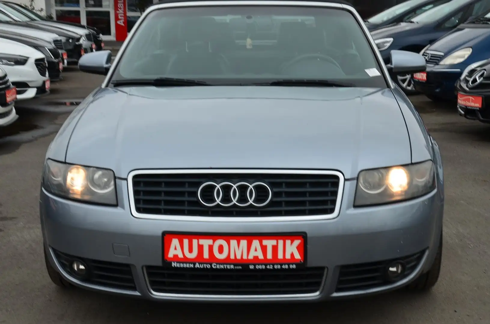 Audi A4 Cabrio 2.5TDI*Autom.*Sport*S-line*PDC Silber - 2