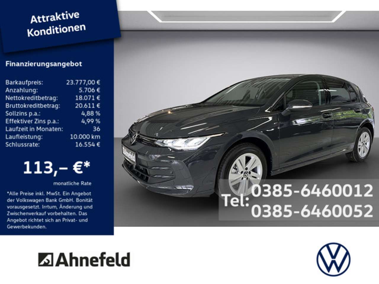 Volkswagen Golf 2025 — VIII 1.5 TSI Goal SHZ AHK ACC FACEL. LED