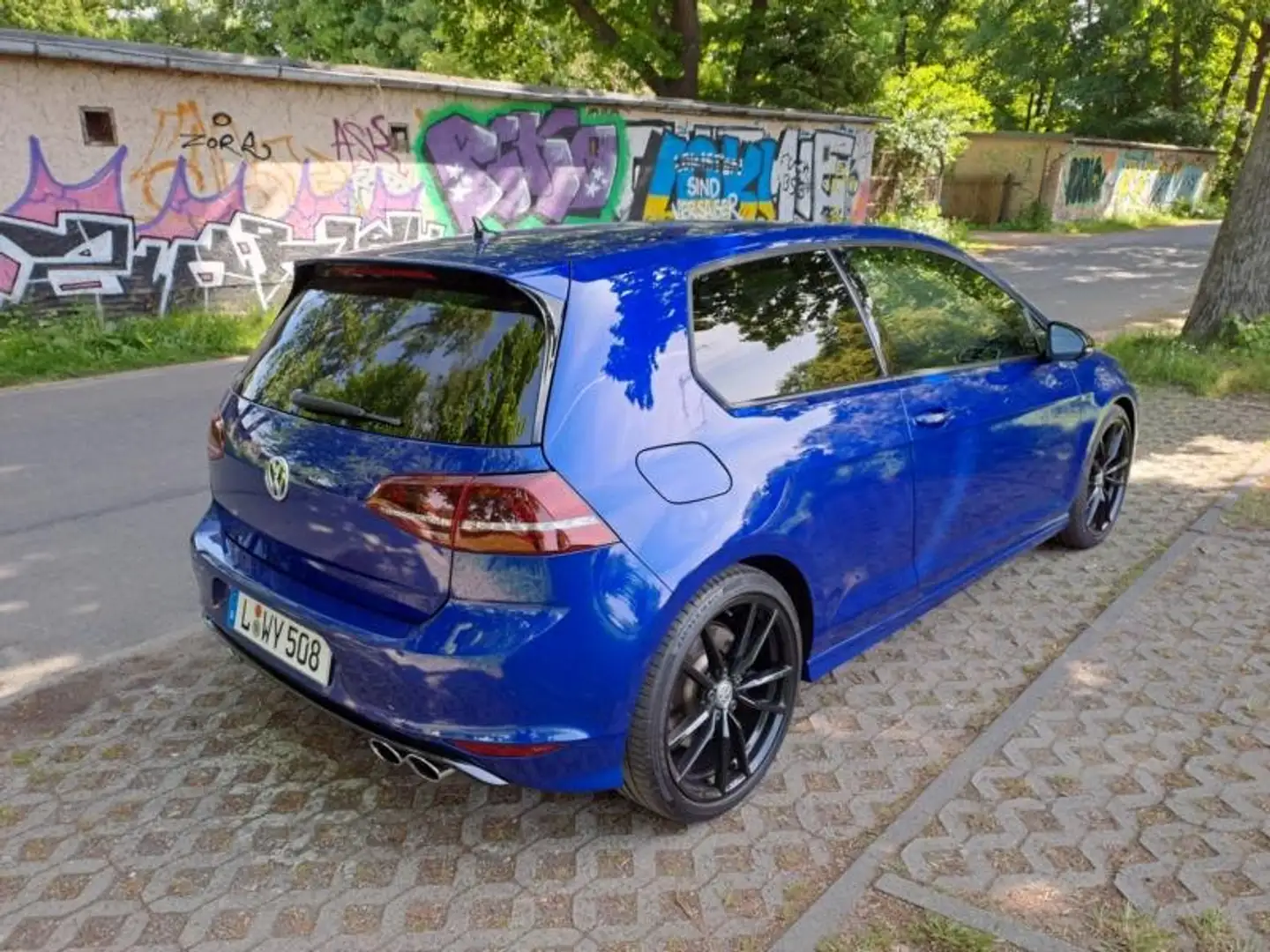 Volkswagen Golf R Golf 7 R 400 PS Modrá - 1