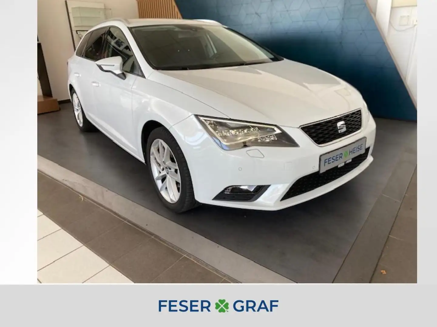 SEAT Leon ST 1.4 TSI Style Navi*LED*WinterPaket*PDC*Bluetoot Weiß - 1