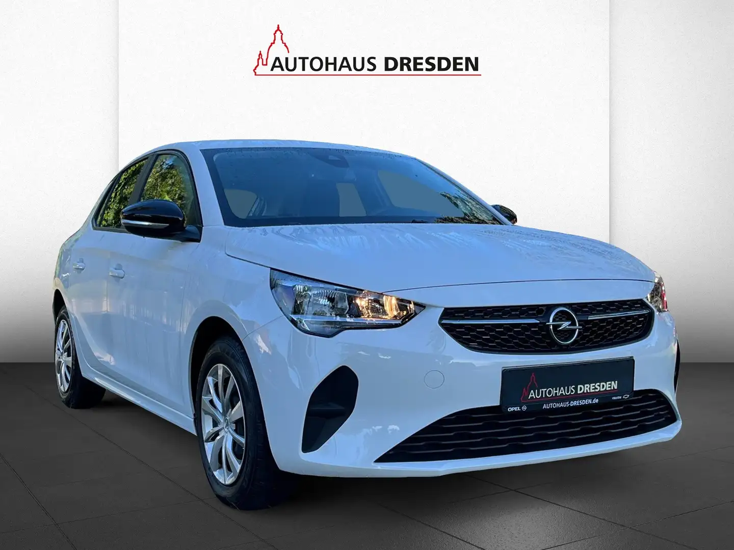 Opel Corsa F 1.2 SHZ+PDC+SpurH Blanc - 2