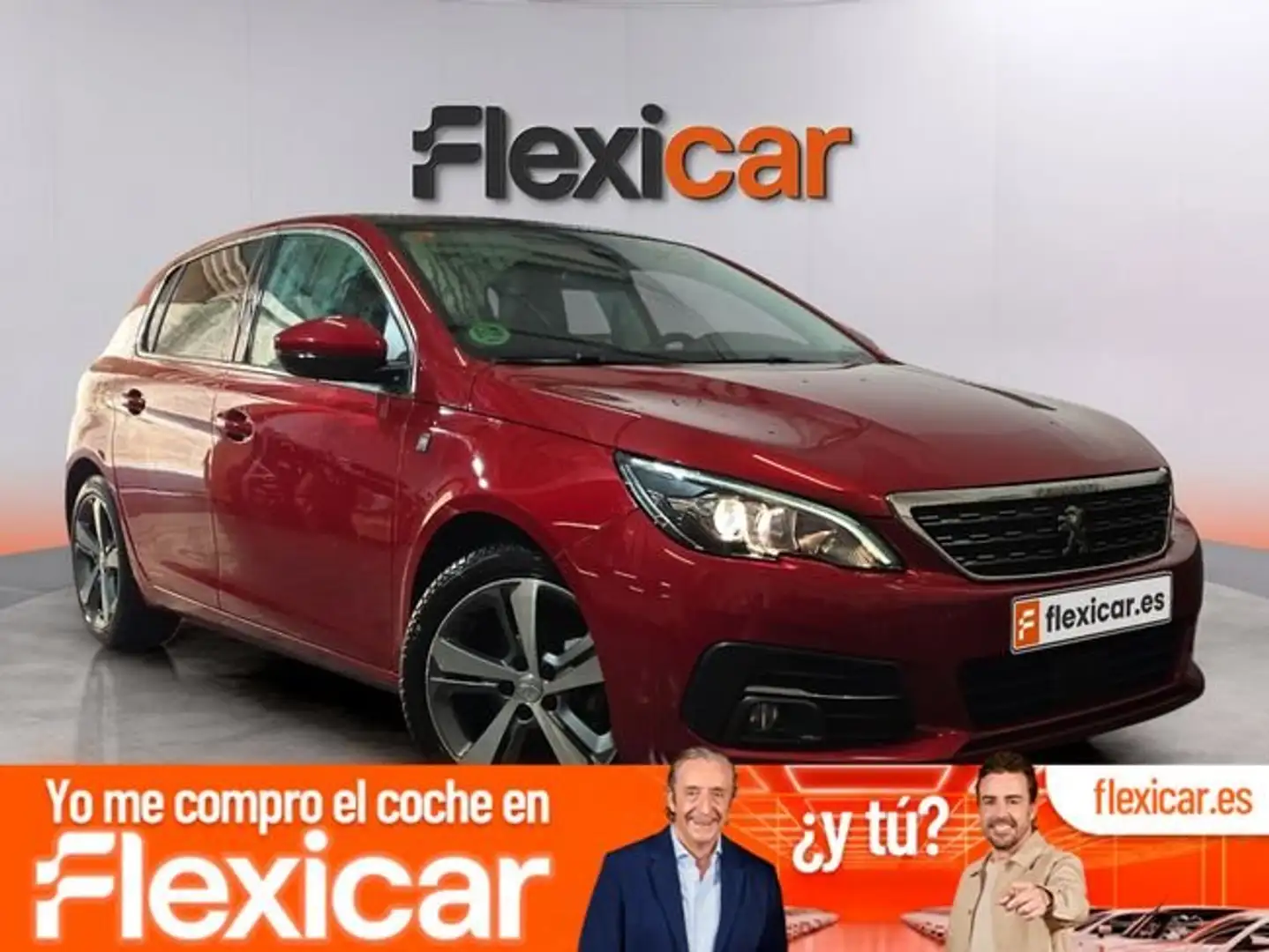 Peugeot 308 5p Allure 1.2 PureTech 96KW (130CV) Auto Rojo - 1