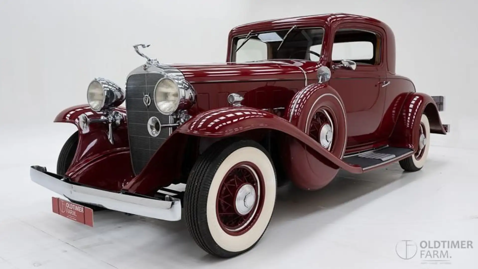 Cadillac 355 B 2/4 Passenger Coupe '32 CH1144 Red - 1