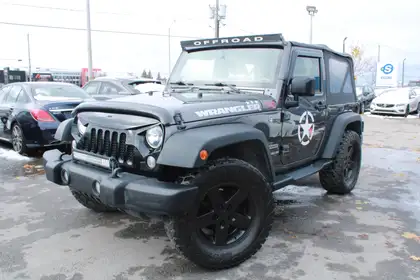 Gray 2017 Jeep Wrangler Sport 4WD SUV / Crossover Four-Wheel Drive Automatic