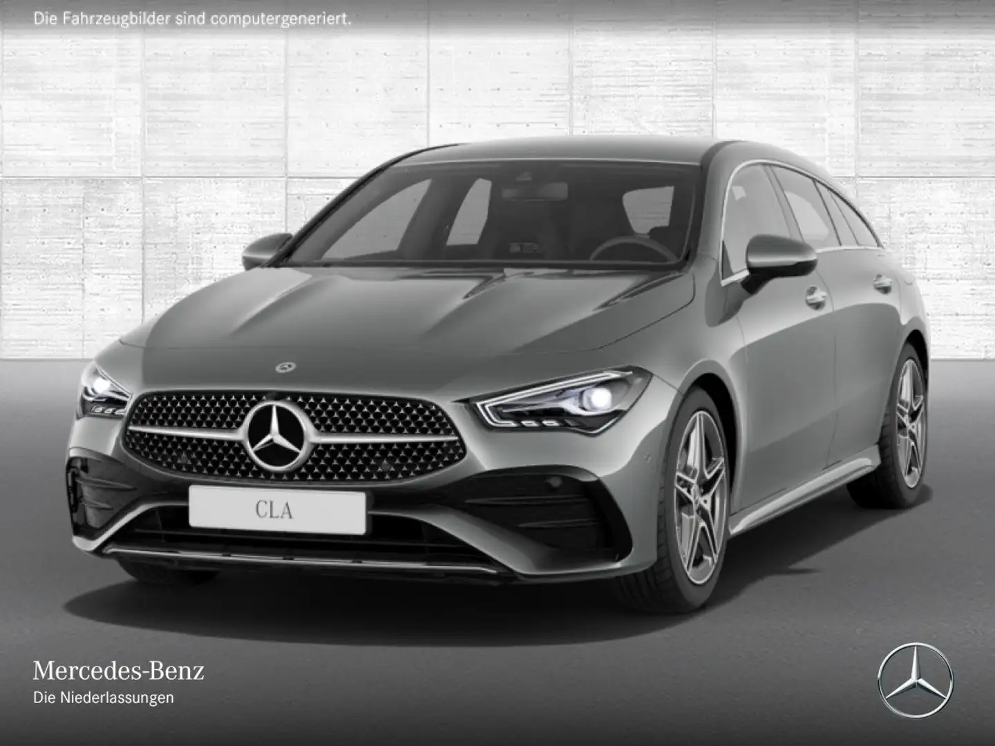 Mercedes-Benz CLA 200 AMG+360°+LED+TOTW+KEYLESS+7G Gris - 2