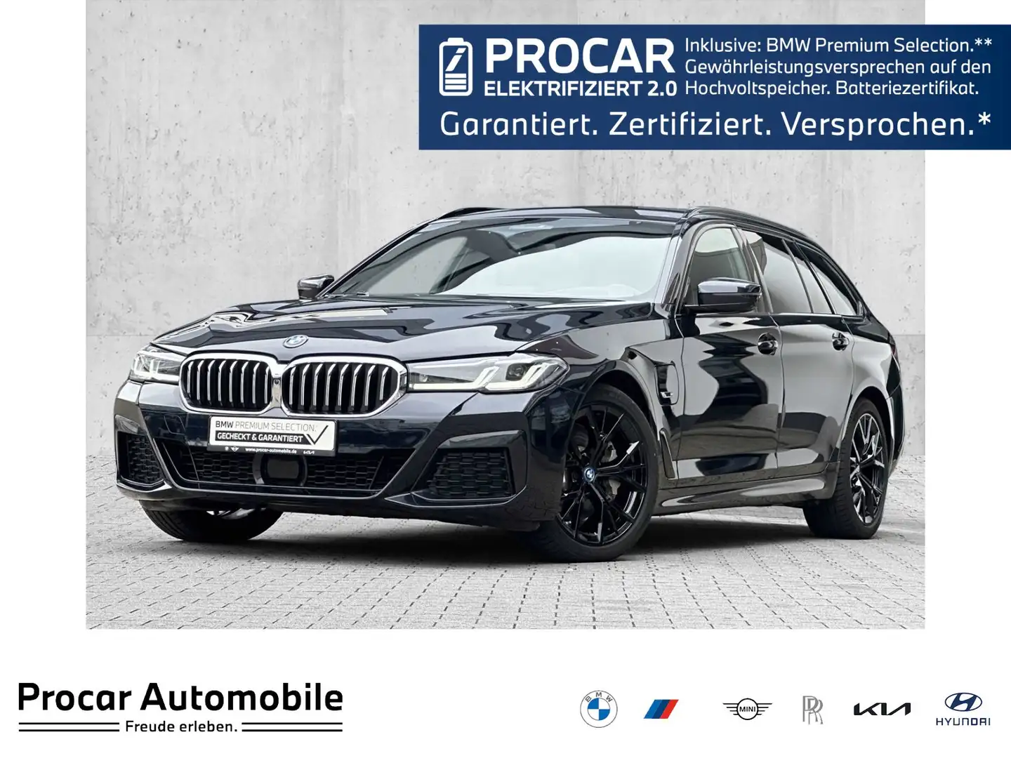 BMW 530 e xDrive Touring M Sport Laser DA Prof PA+ HK Schwarz - 1