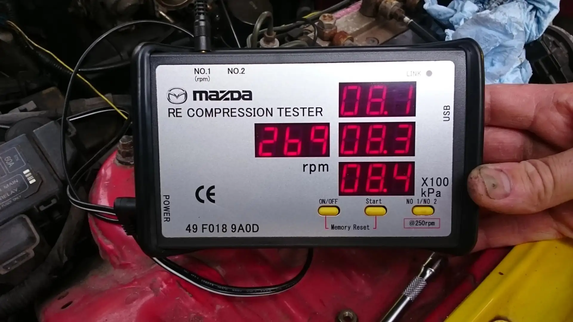 Mazda RX-7 RX-7 FD3S Gelb - 1