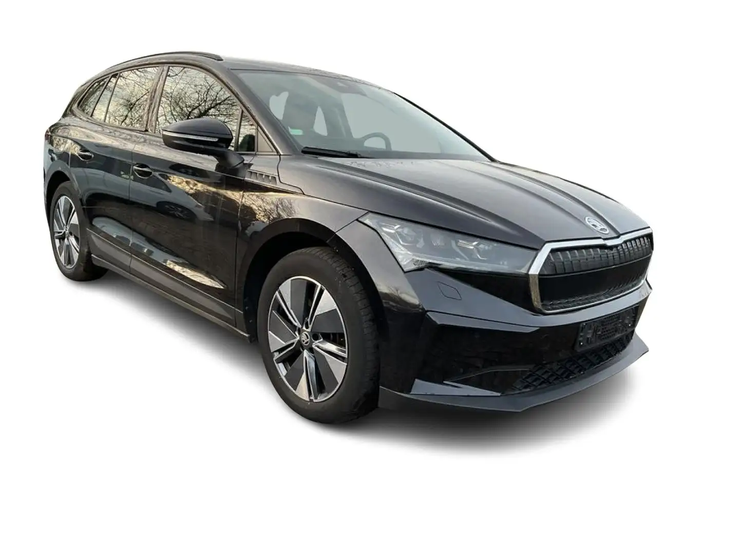 Skoda Enyaq iV 60 Loft Schwarz - 1