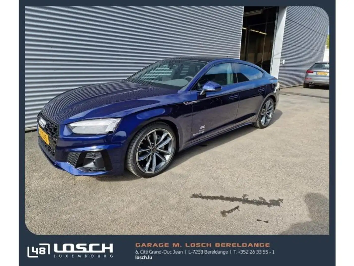 Audi A5 S line Blauw - 1