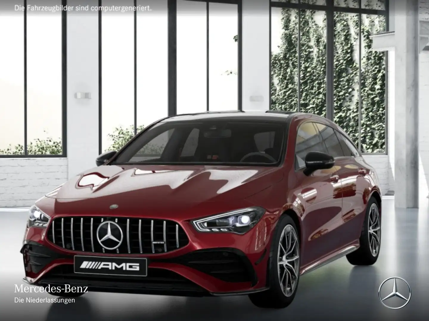 Mercedes-Benz CLA 35 AMG CLA 35 4M AMG+PANO+MULTIBEAM+KAMERA+HUD+TOTW+8G Rot - 2