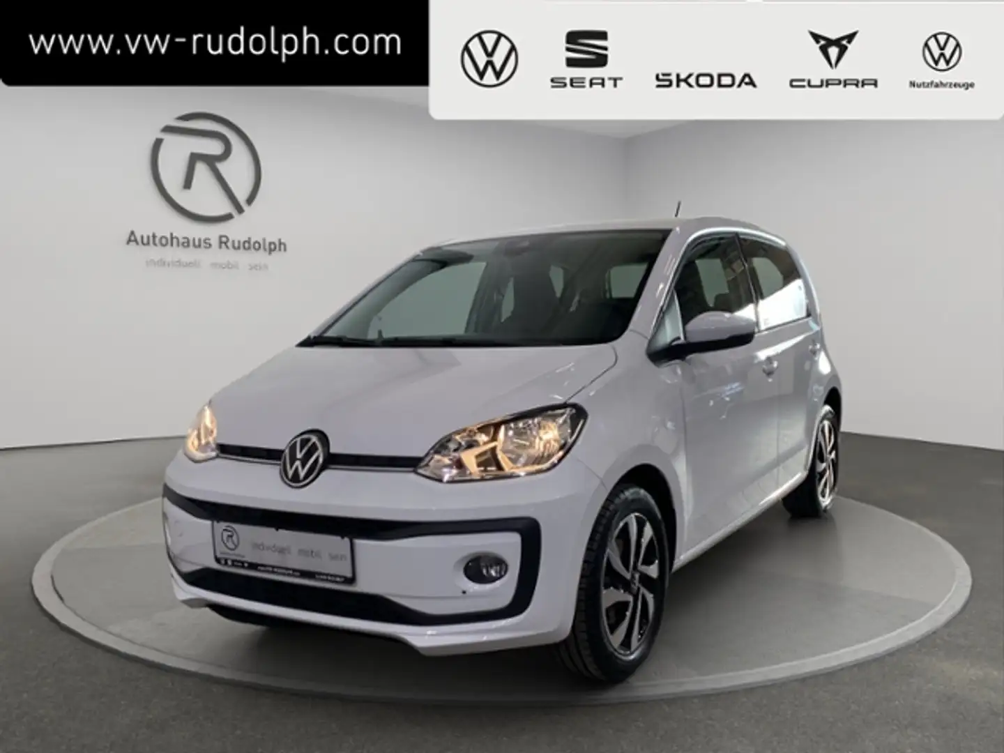 Volkswagen up! 1.0 MPI Active / Einparkhilfe RFK Weiß - 1
