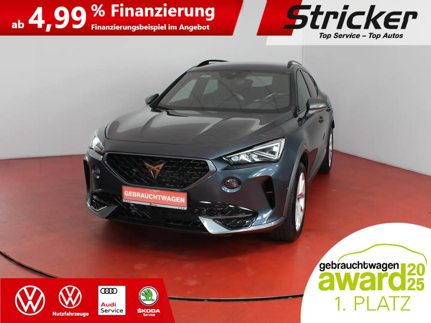 CUPRA Formentor 1.5 TSI DSG 296,-ohne Anzahlung Navi ACC Kamera Argent - 1