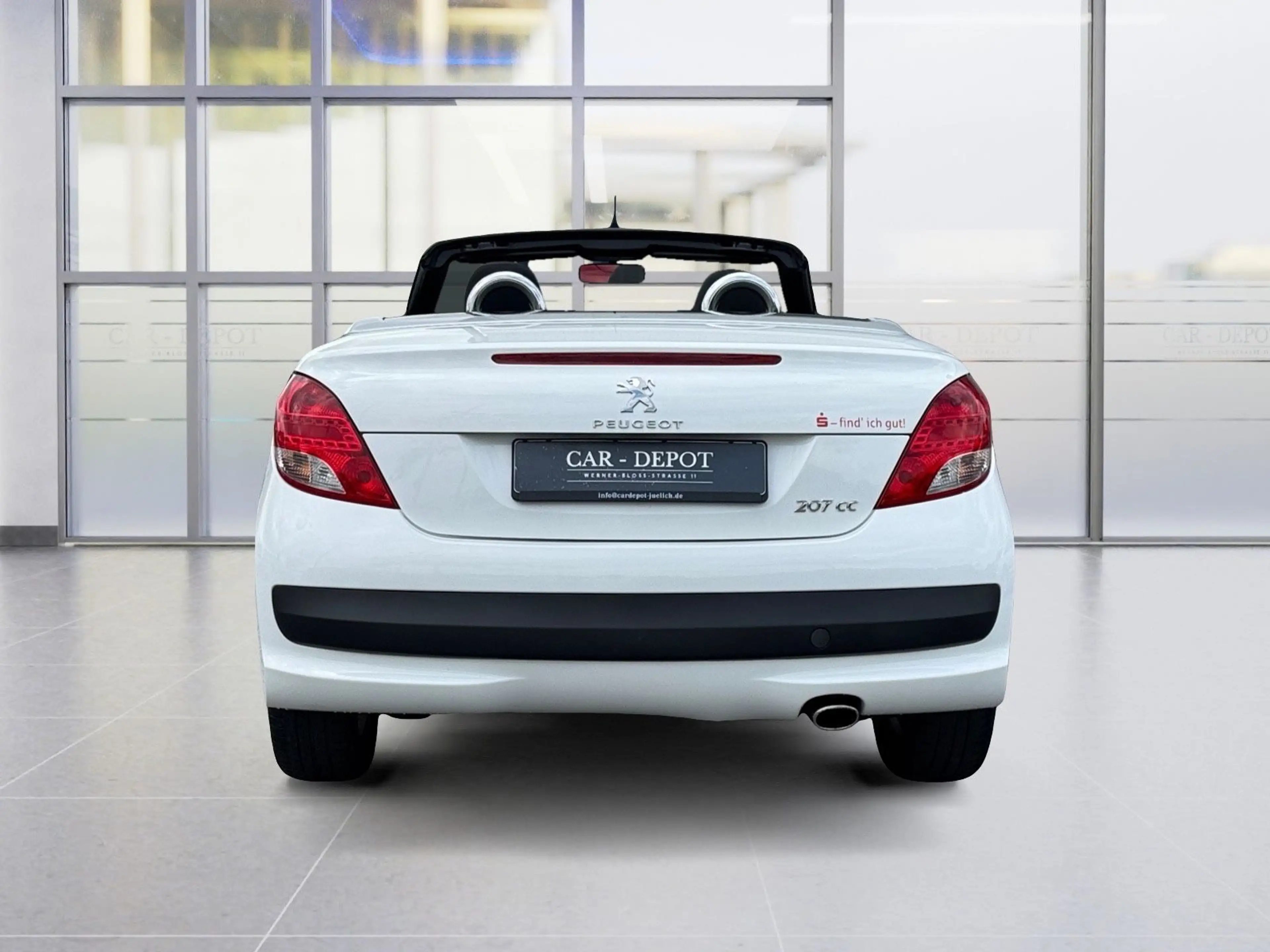 Peugeot 207 CC Cabrio-Coupe Platinum*KLIMA*USB*SHZ*SPORT — photo 12