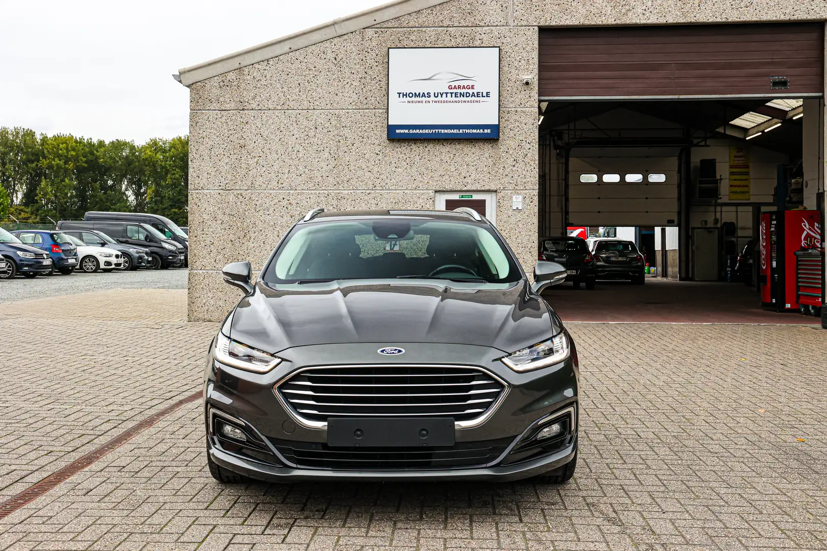 Ford Mondeo BENZINE-HYBRID*AUTOMAAT*ZETELVERW*NAVIGATIE*CAMERA Gris - 2