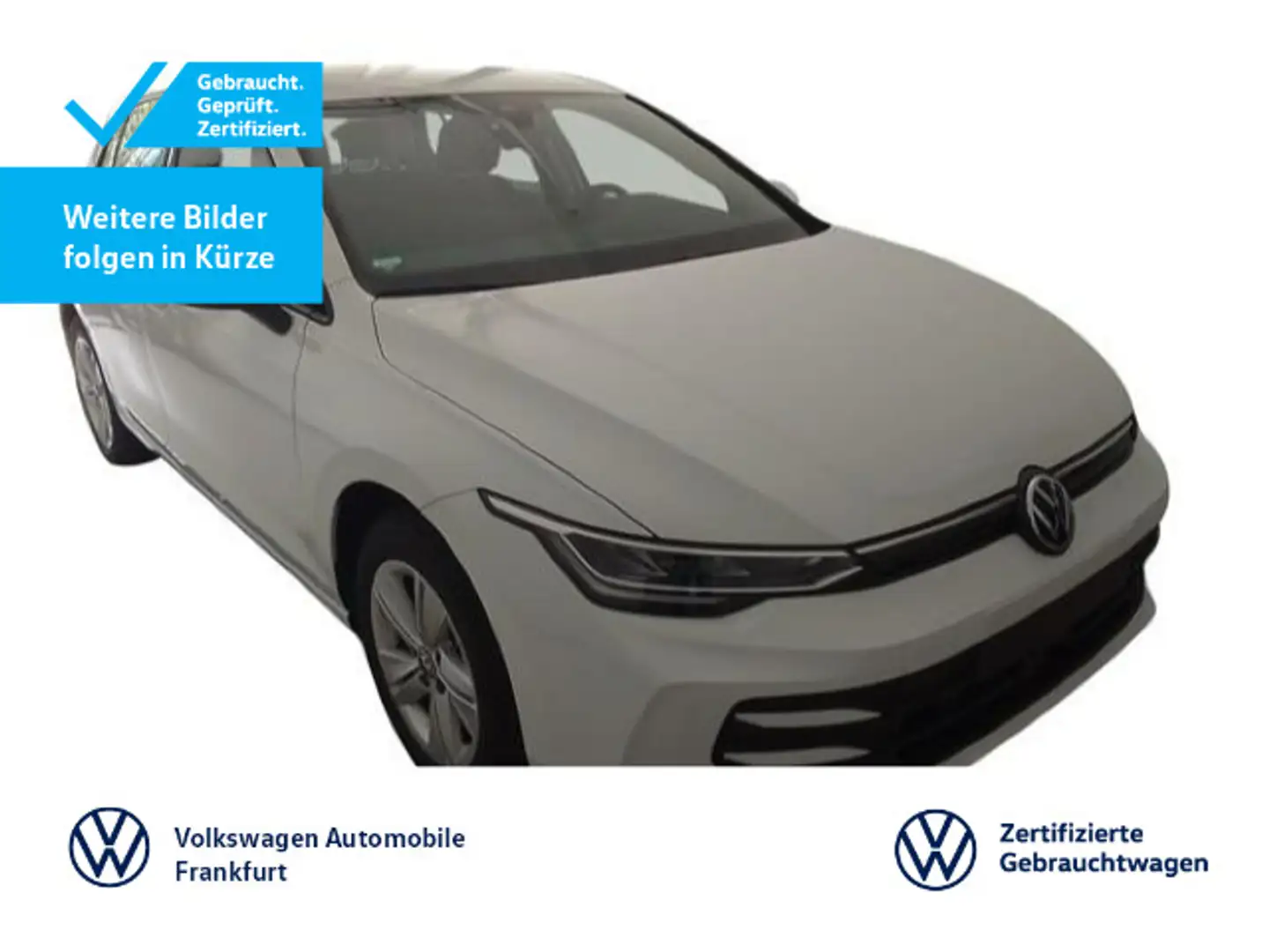 Volkswagen Golf VIII 1.5 eTSI DSG Life FrontAssist LED DAB+ Weiß - 1