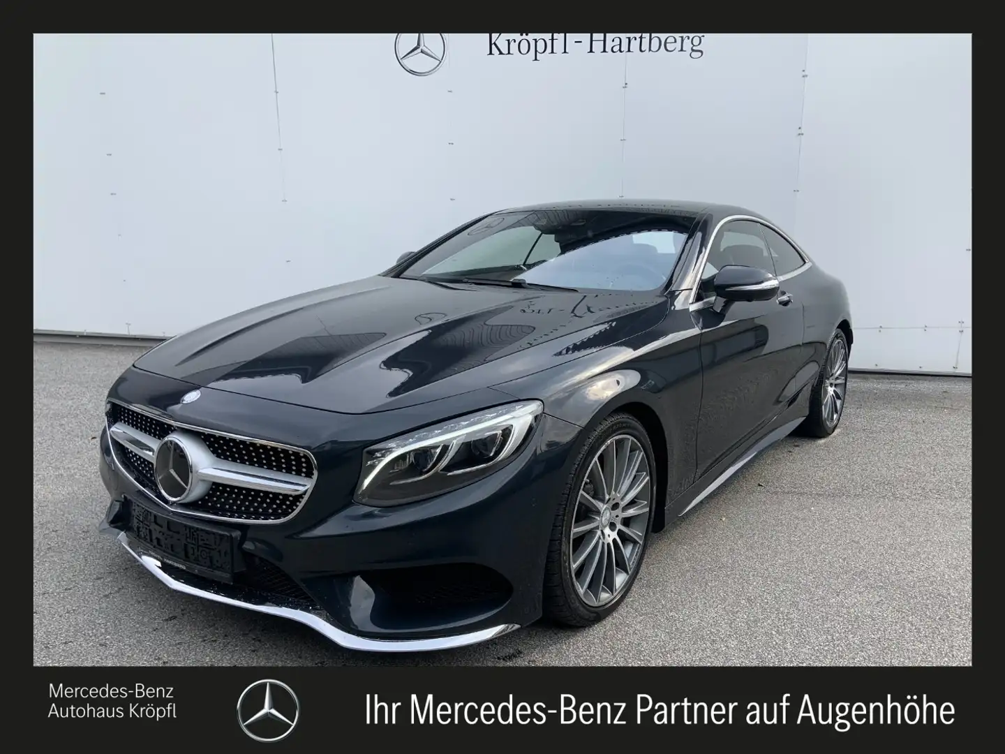 Mercedes-Benz S 500 4MATIC Coupé AMG Line AMG Pano FAP Distr Blau - 1