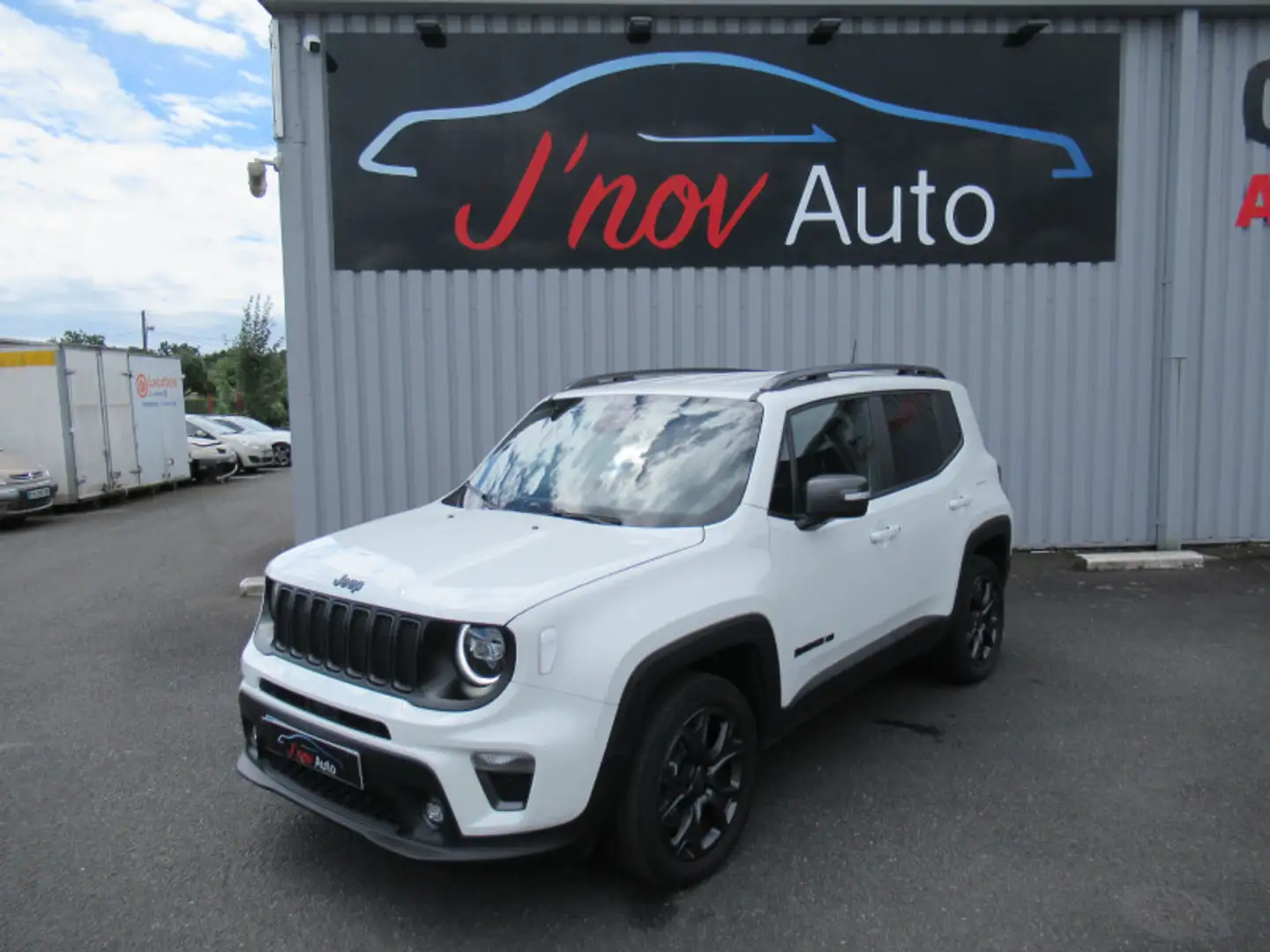 Jeep Renegade 1.3 GSE T4 190CH 4XE 80TH ANNIVERSARY AT6 MY21 Blanc - 1