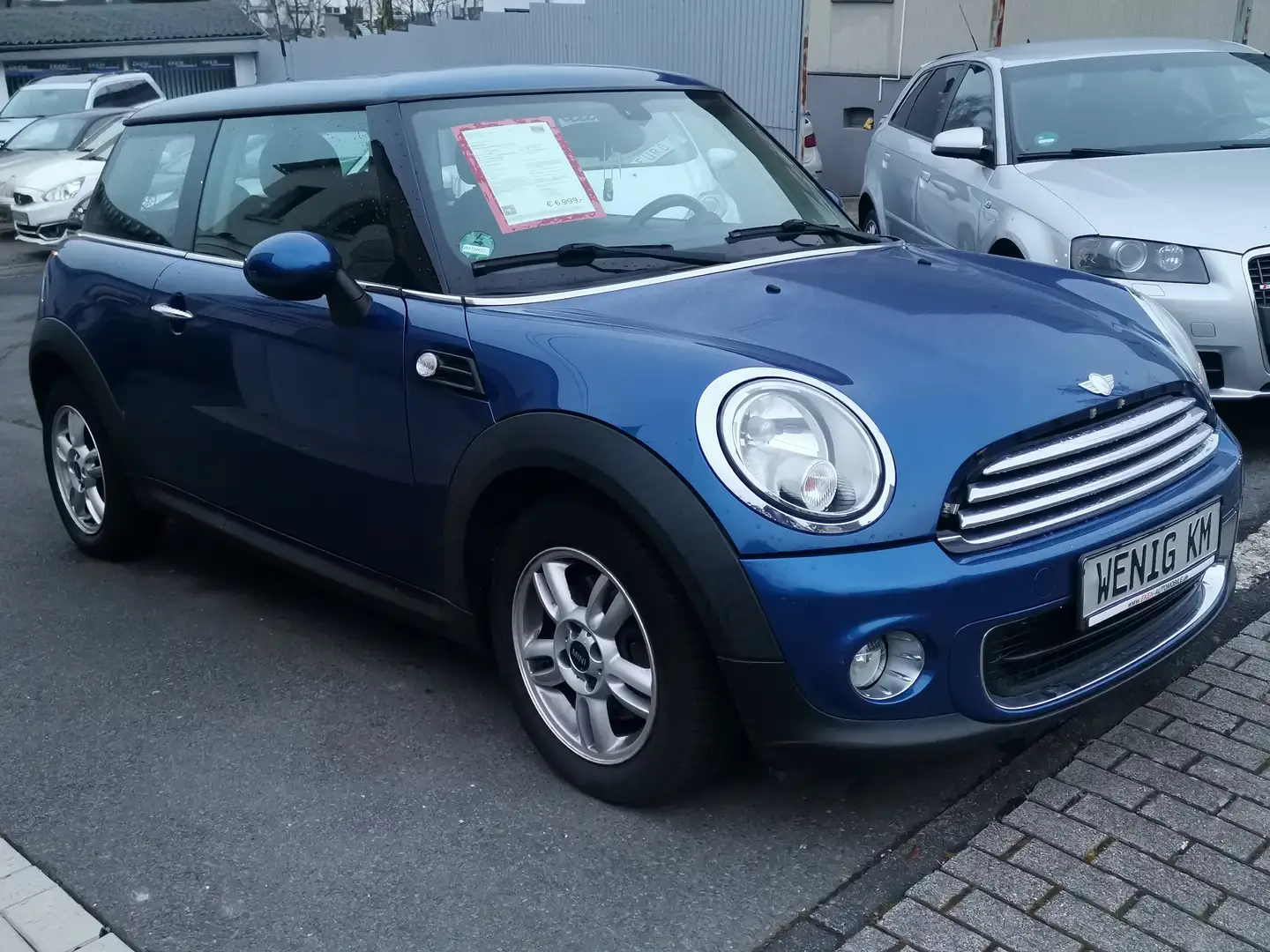 MINI One One SALT 1.6  Top Gepflegt  nur 87000 Km Blau - 1