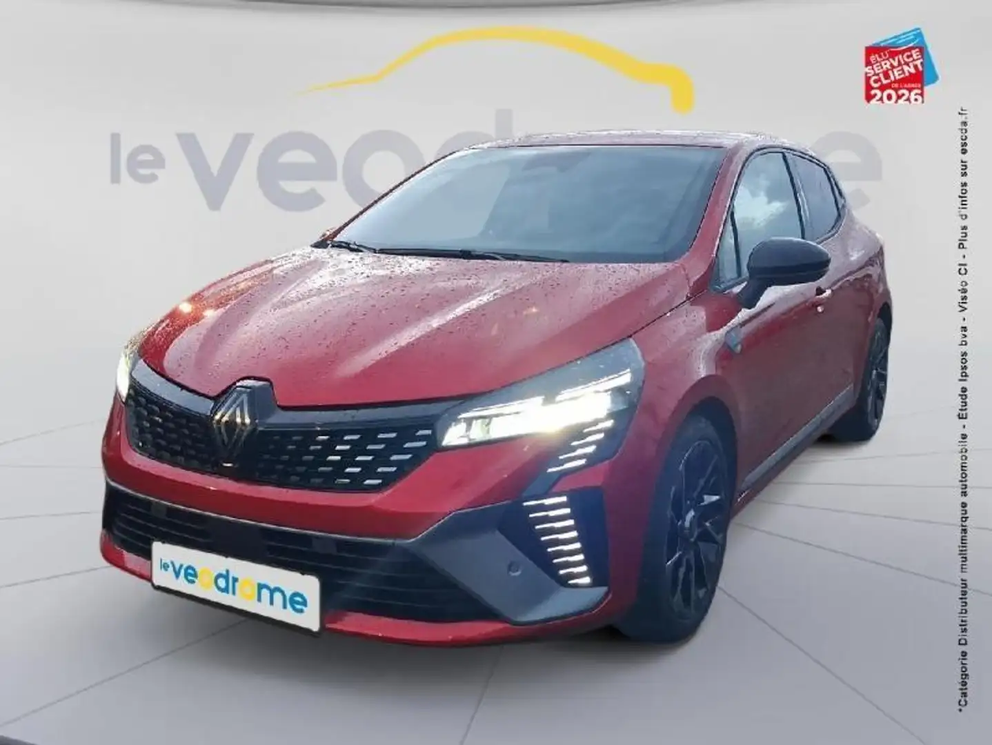 Renault Clio 1.0 TCe 90ch esprit Alpine - 24 Rood - 1