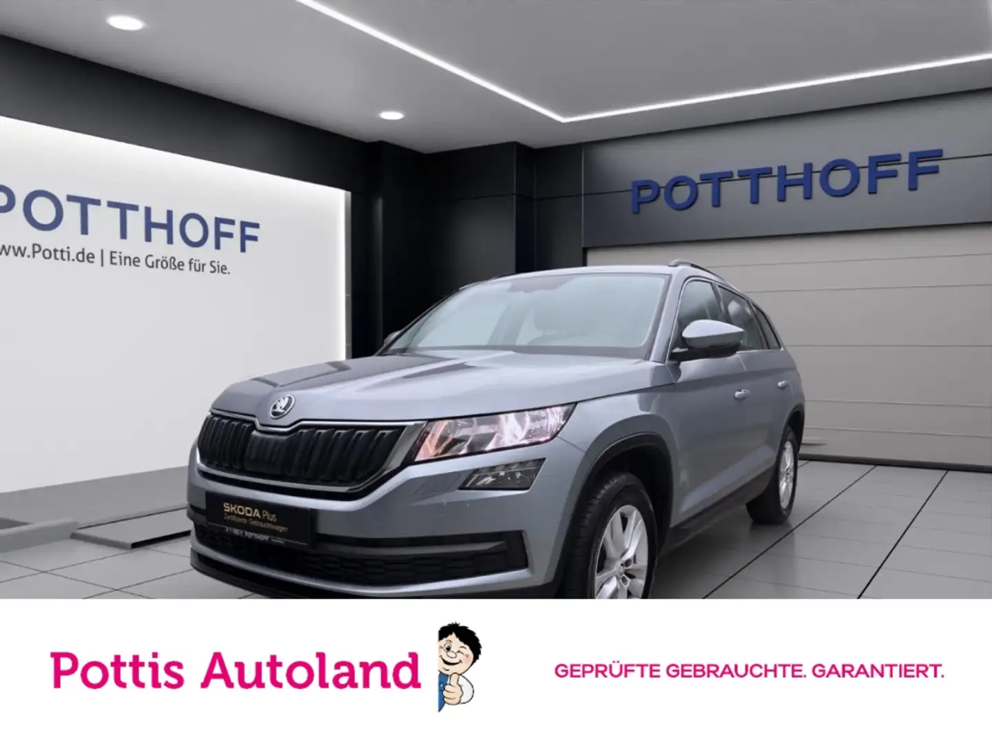 Skoda Kodiaq 2.0 TDI DSG AMBITION NAVI AHK KLIMA PDC Grau - 1