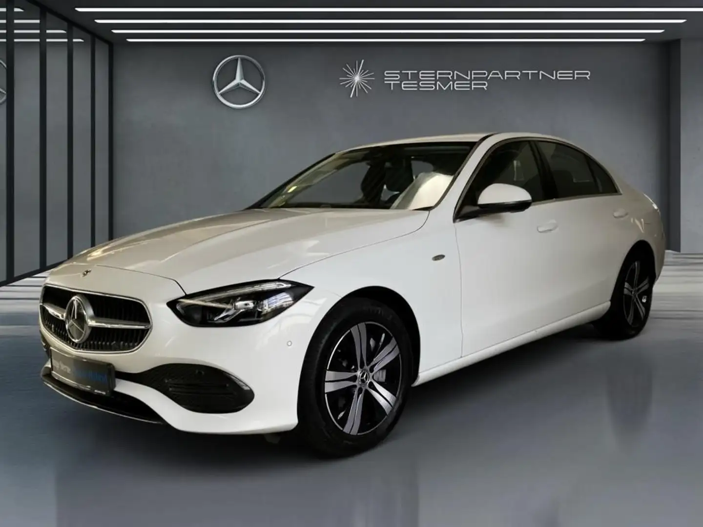 Mercedes-Benz C 300 e Avantgarde+Kamera+Memory+Navi+Ambiente Weiß - 1
