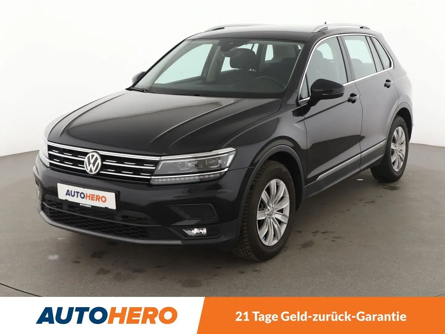Volkswagen Tiguan 2.0 TDI Comfortline BlueMotion Aut.*VC*ACC*SHZ* Schwarz - 1