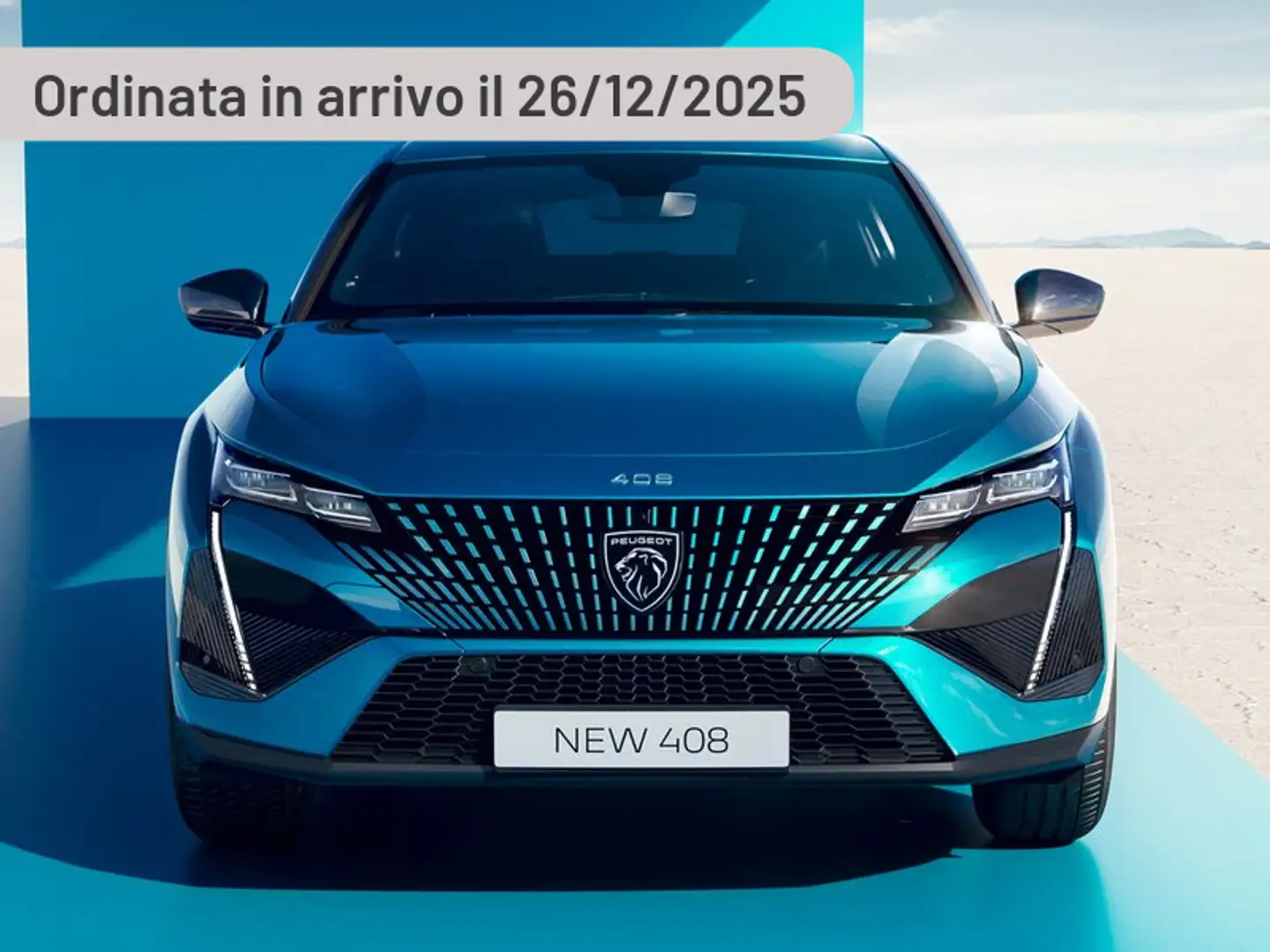 Peugeot 408 Hybrid 145 e-DCS6 Allure Argento - 2