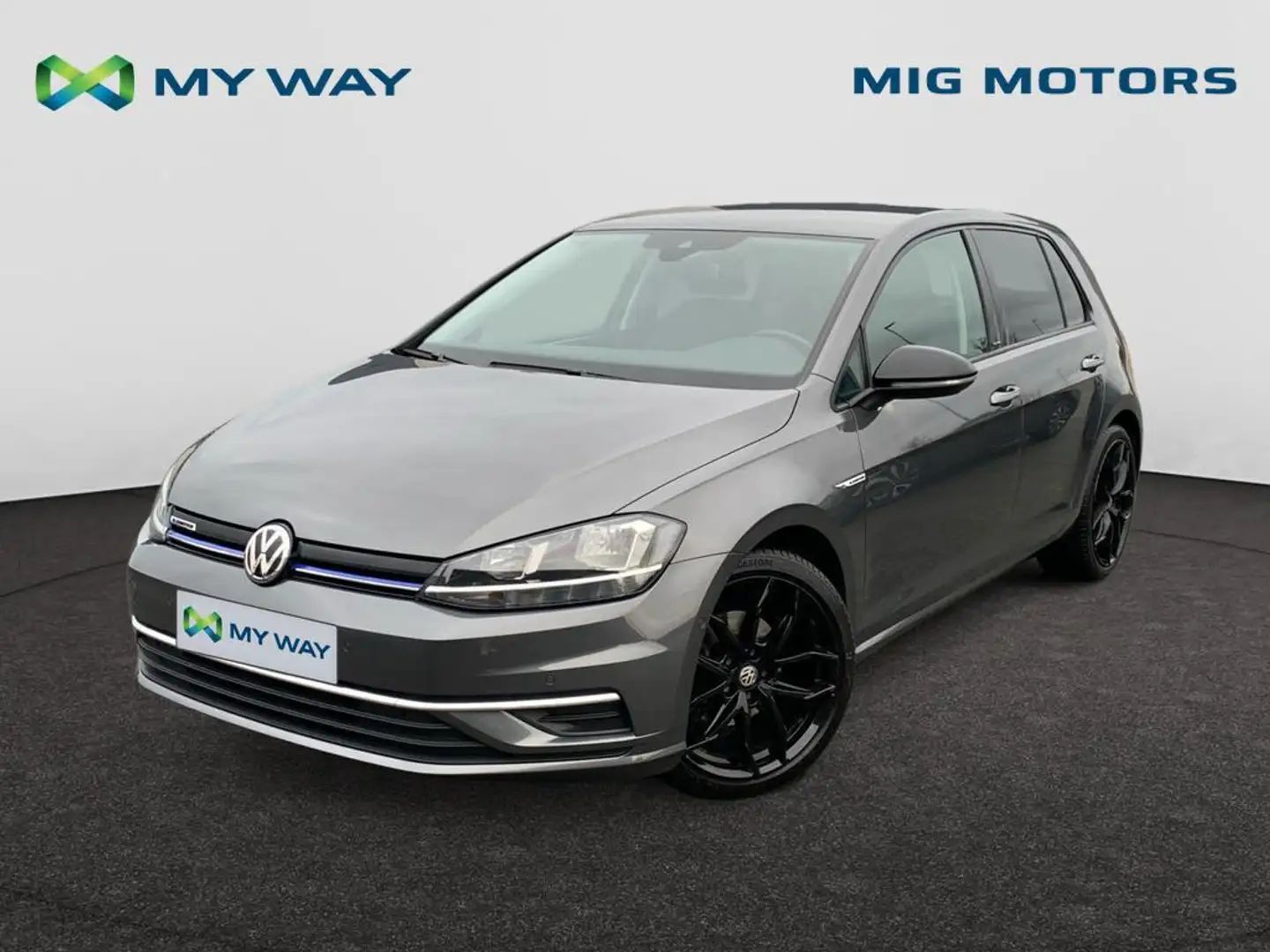 Volkswagen Golf IQ.Drive 1.5 TSI BlueMotion (130pk) AUTOMAAT /// Achteruitrijcamera /// Android Auto & Apple Carplay /// Grijs - 1