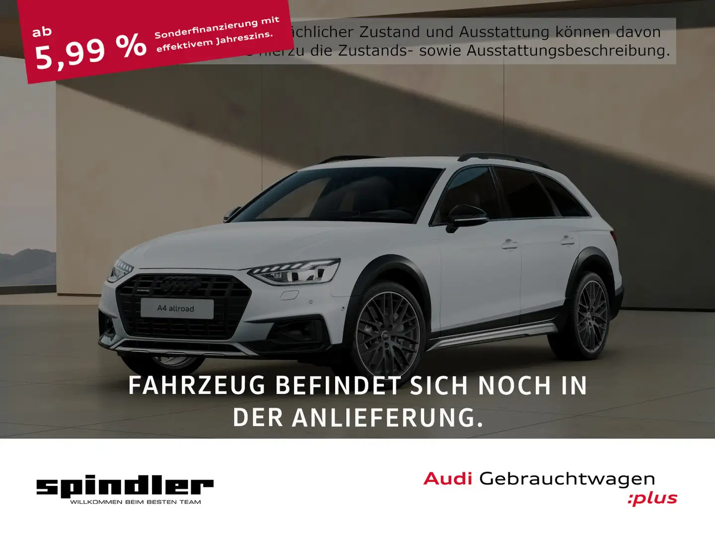 Audi A4 allroad A4 allroad 45TFSI quattro S-tronic / Standh, AHK Weiß - 1