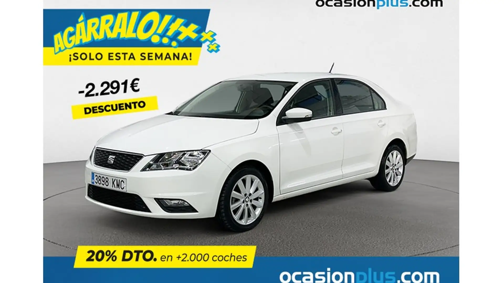 SEAT Toledo 1.0 EcoTSI S&S Reference Edition 95 Wit - 1