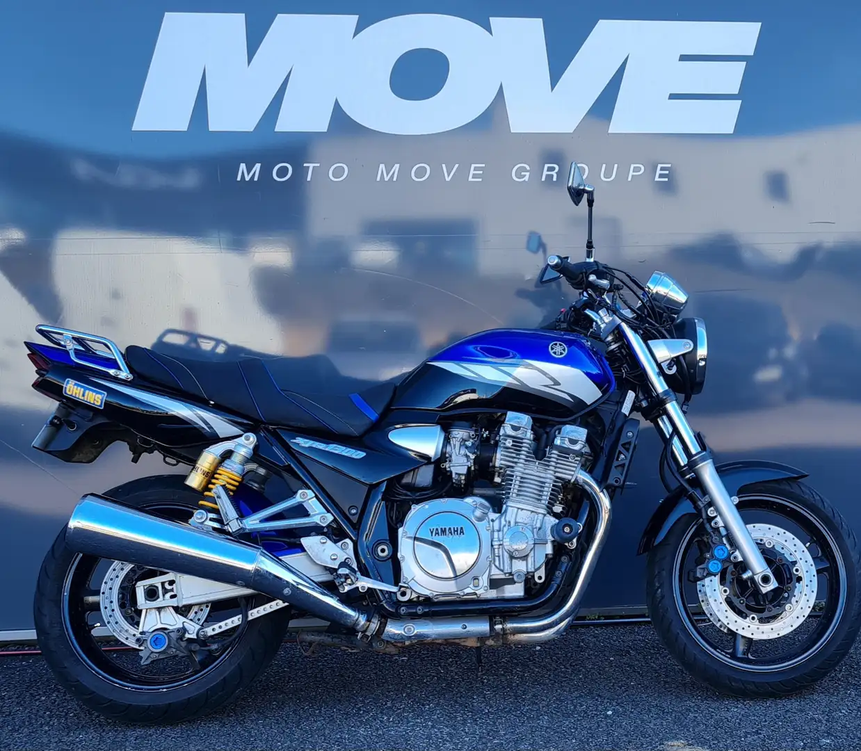 Yamaha XJR 1300 Azul - 1