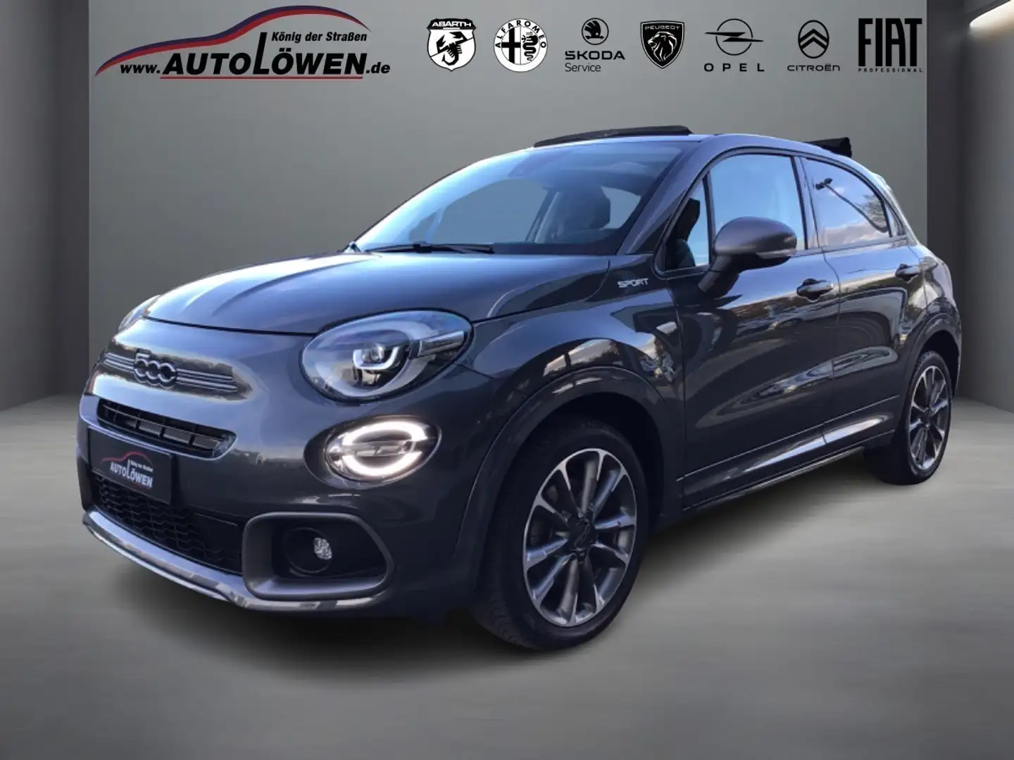 Fiat 500X Dolcevita HYBRID 1.5 GSE Sport Gris - 1