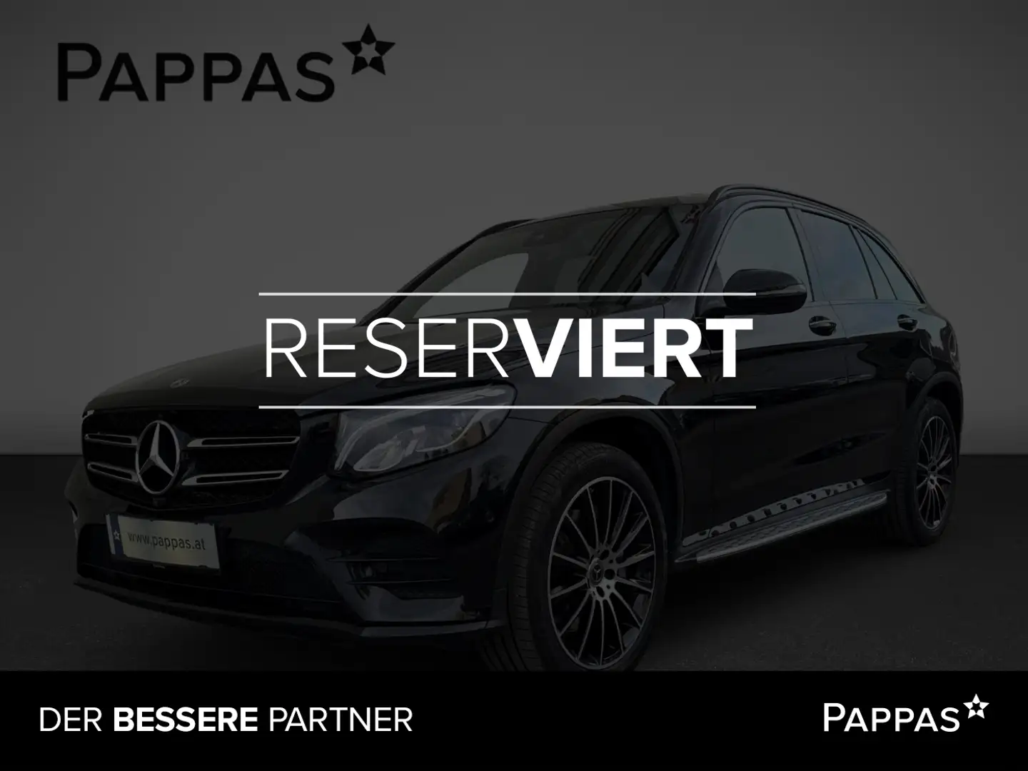 Mercedes-Benz GLC 220 d 4MATIC PTS Cam AHK LED Leder EASY-PACK Schwarz - 1