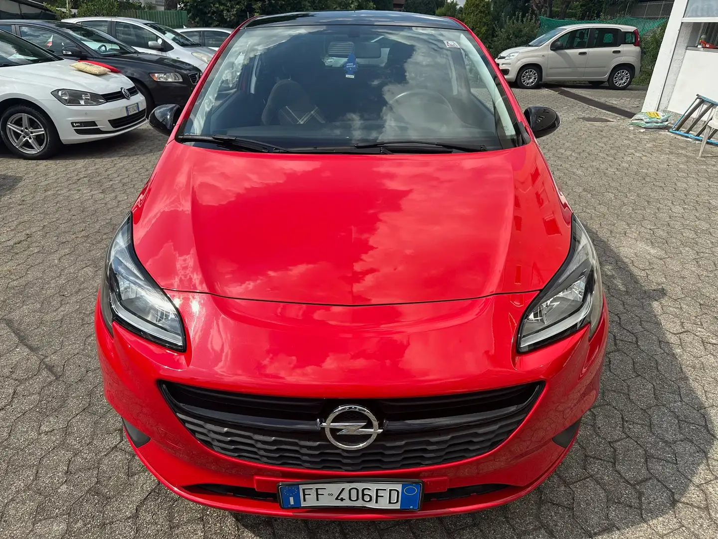 Opel Corsa Corsa V 2015 5p 1.2 b-Color*CLIMA*CERCHI Rouge - 2