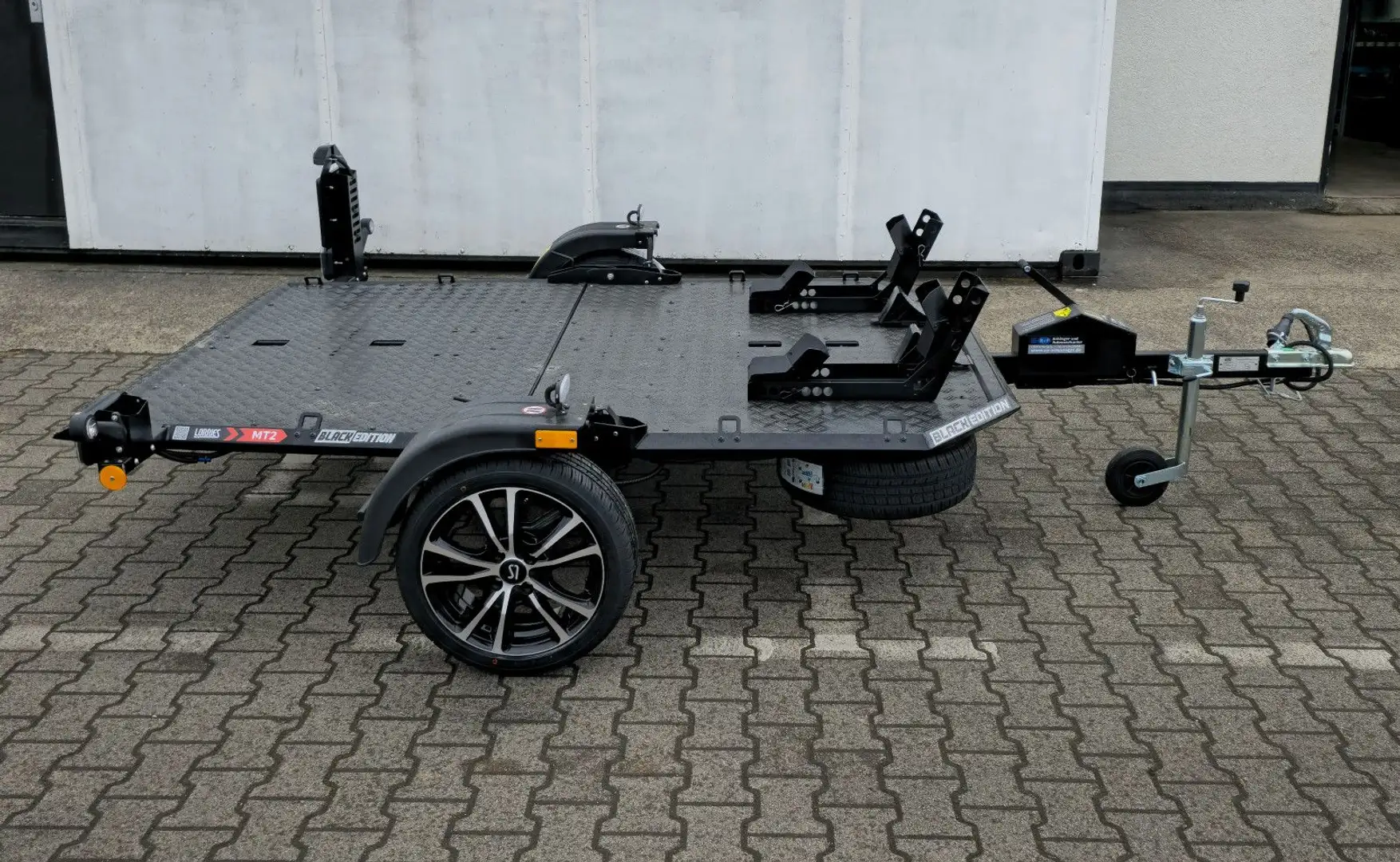 Sonstige Marken MT-2 BLACK Motorradanhänger 750kg absenkbar - 2