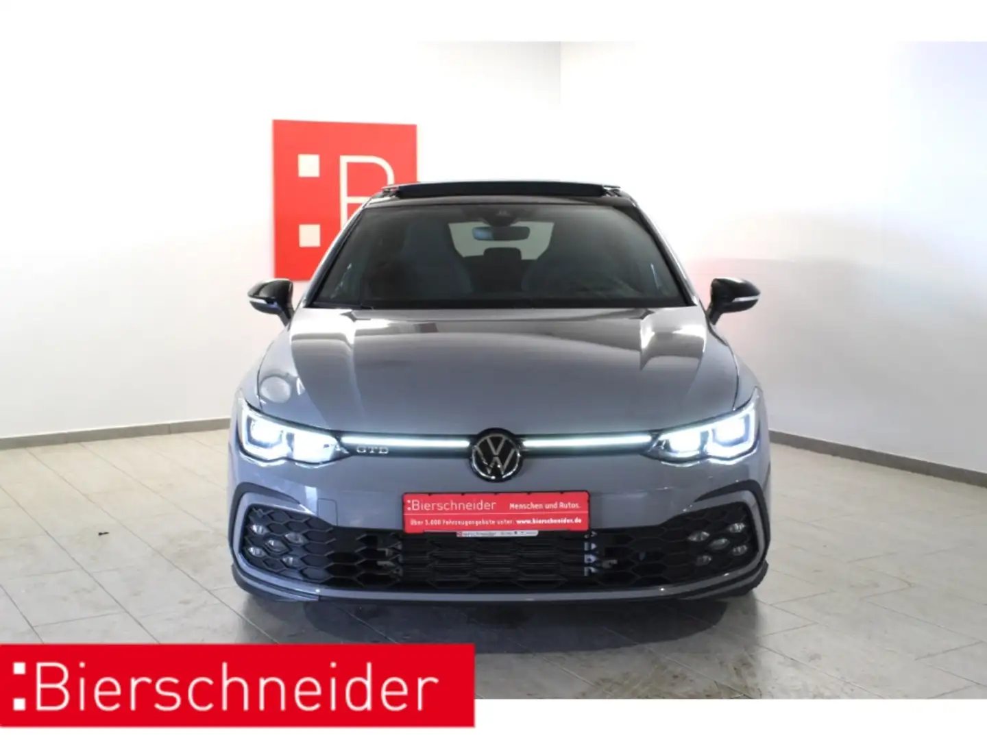 Volkswagen Golf 8 2.0 TDI DSG GTD Black Style 19 MATRIX PANO H/K Grau - 2