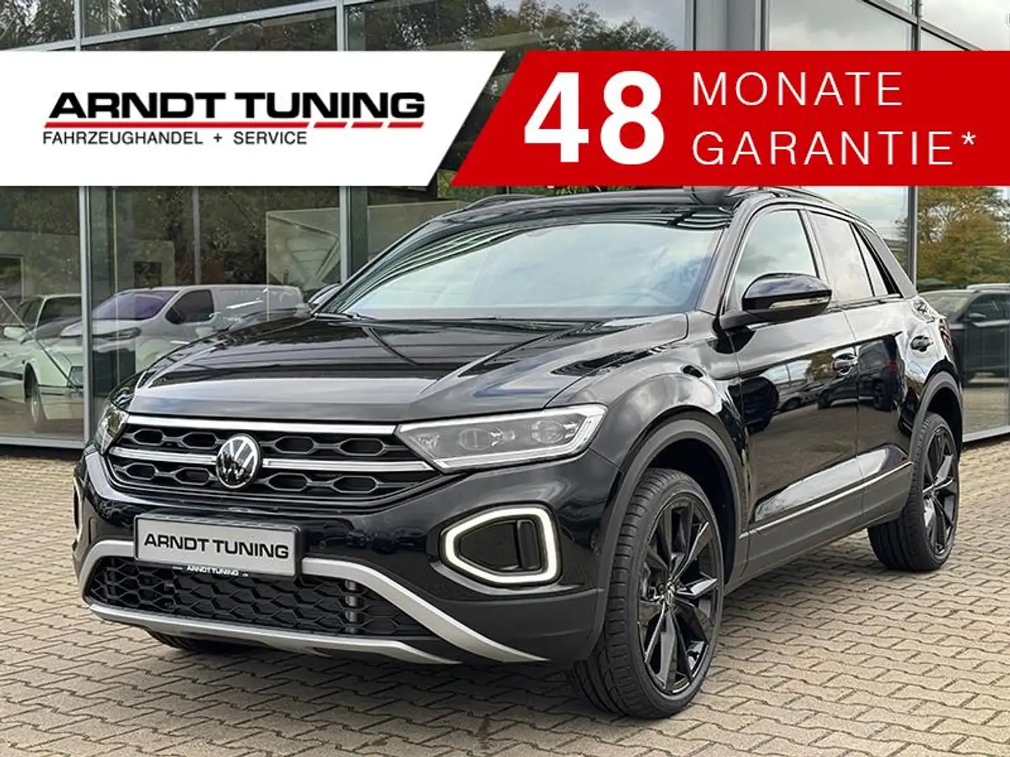 Volkswagen T-Roc Style 1.5 16V TSI DSG LED Matrix Pano AHK Negro - 1