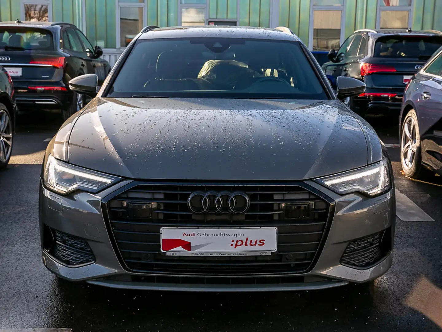 Audi A6 Avant 40 TDI sport S-tronic Nav Matrix Gris - 2