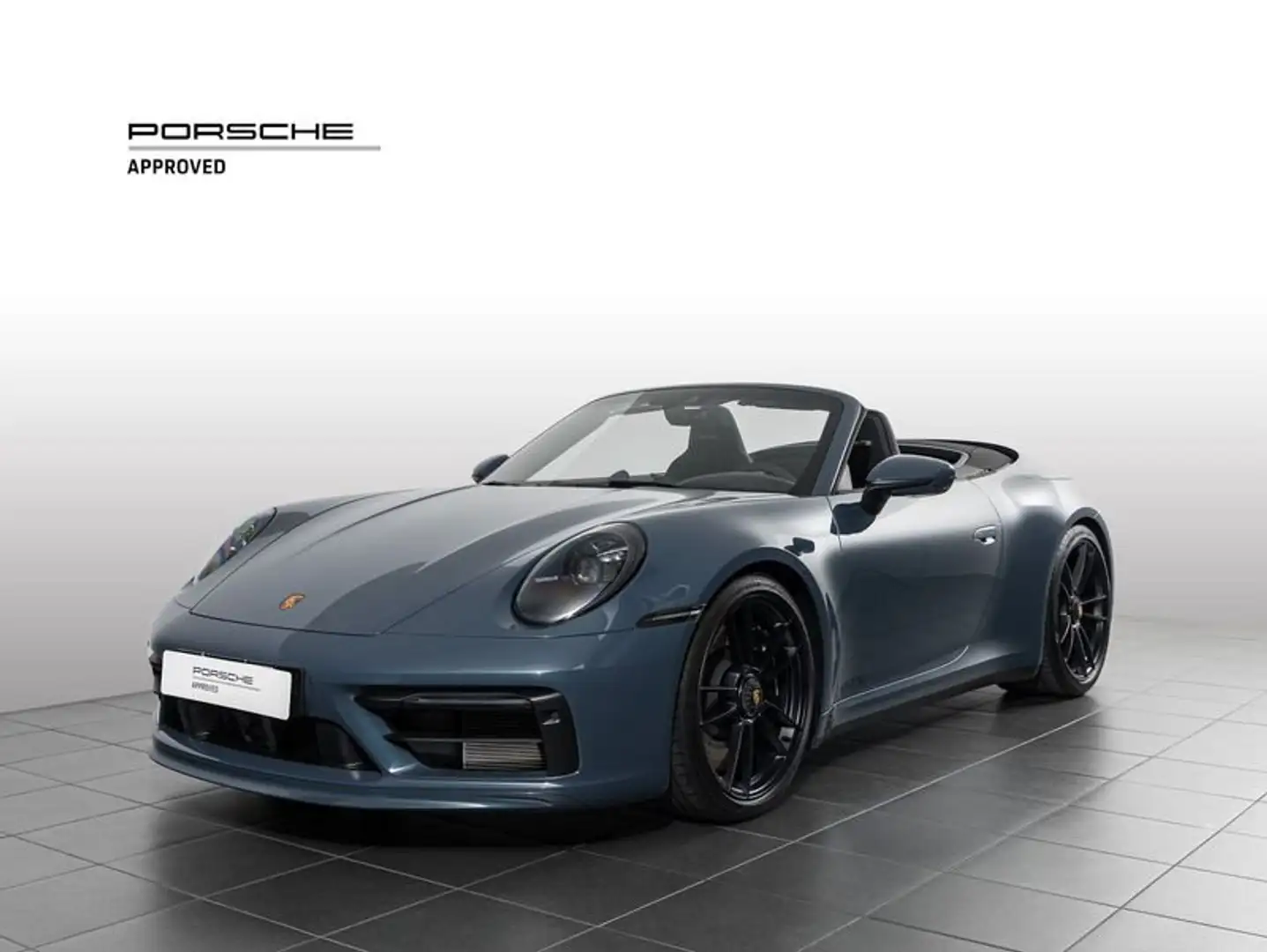 Porsche 911 Carrera 4 GTS Cabriolet Zwart - 1