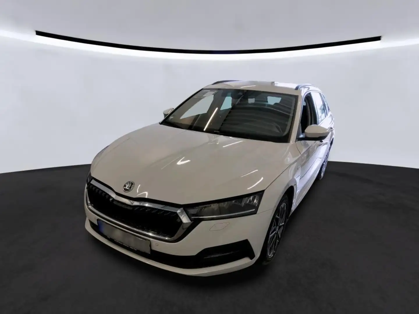 Skoda Octavia Combi 2.0 TDI DSG AHK PDC GRA LED DAB+ Weiß - 2