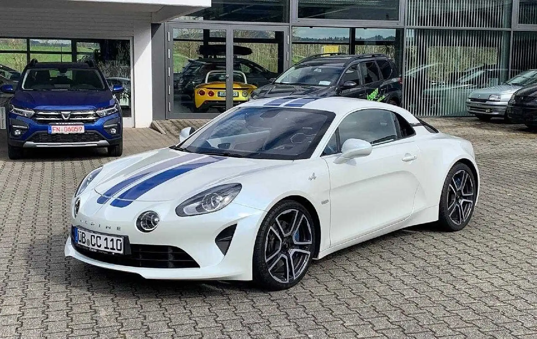 Alpine A110 Première Edition Blanc Solaire KW-Fahrw uvm Blanco - 2