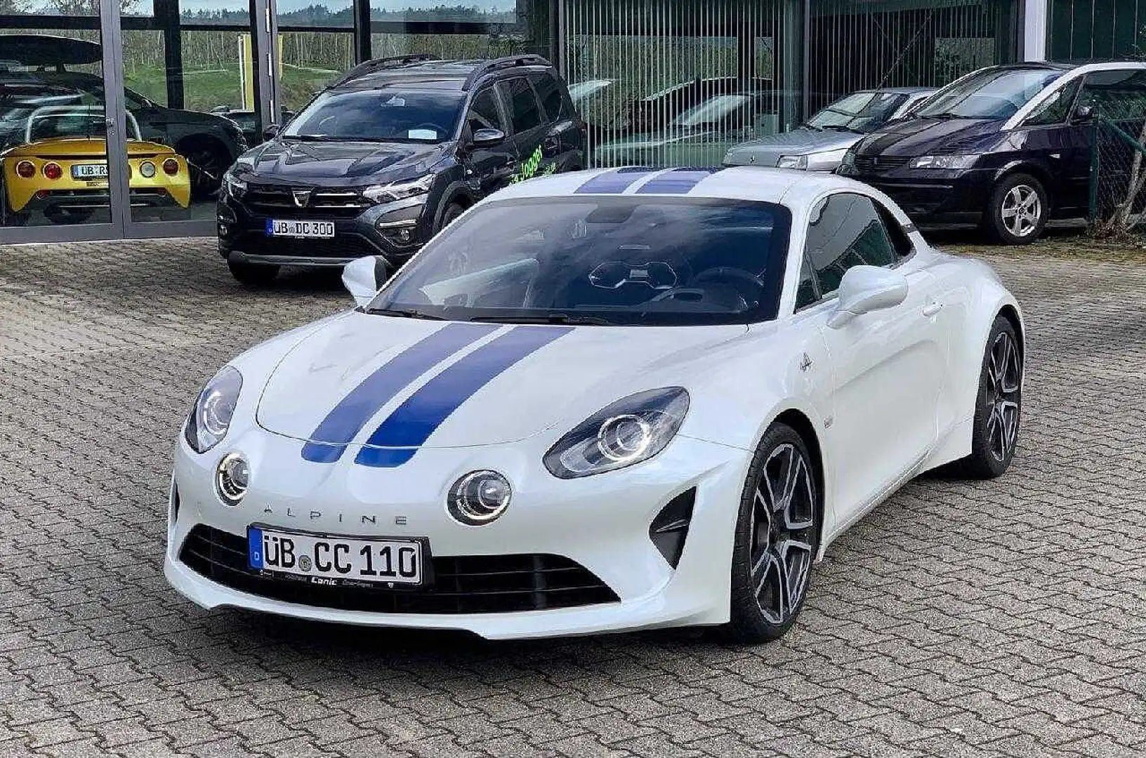 Alpine A110 Première Edition Blanc Solaire KW-Fahrw uvm Weiß - 1