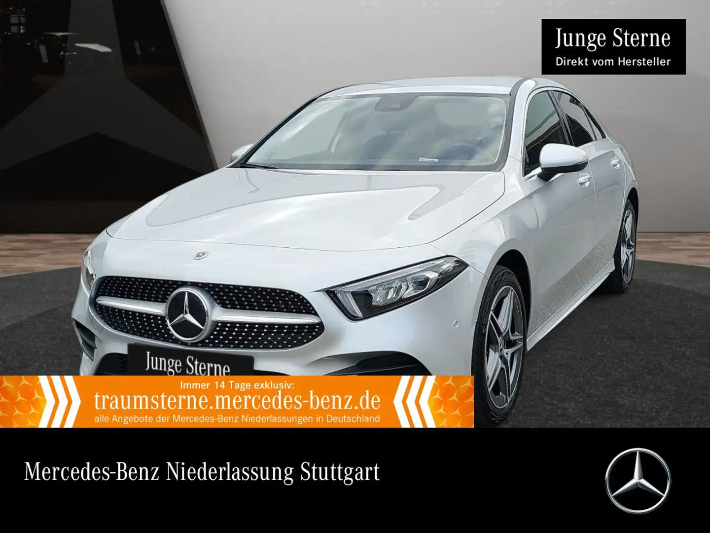 Mercedes-Benz A 250 e Lim AMG+AHK+LED+KAMERA+8G Silber - 1